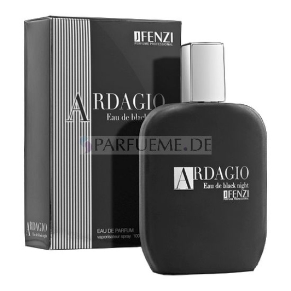 ARDAGIO EAU DE BLACK NIGHT Herren Eau de Toilette 100 ml FENZI