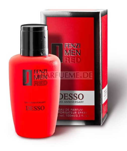 DESSO  RED MEN  Herren Eau de Toilette 100 ml FENZI