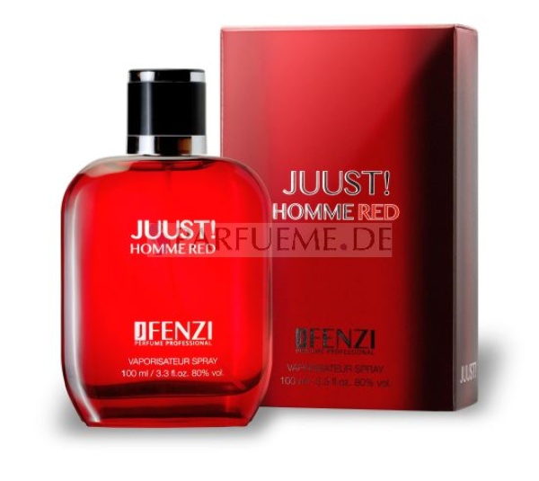 JUUST RED HOMME Herren Eau de Toilette 100 ml FENZI