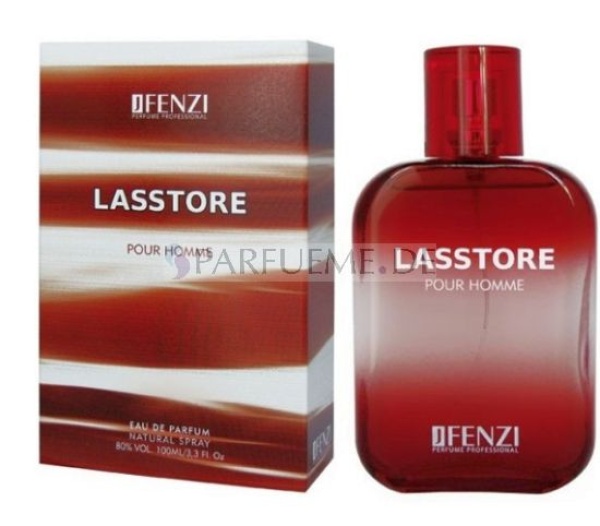 LASSTORE POUR HOMME RED Herren Eau de Toilette 100 ml FENZI