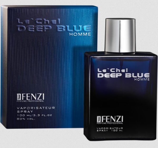 LE Chel Deep Blue Herren Eau de Toilette 100 ml FENZI